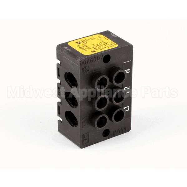 NC4622 Compatible Nieco Terminal Block 3 Pole 90 Amp 6