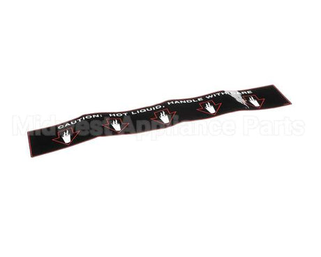 ND04AL Grindmaster Cecilware Label Hot Liquid - Gb5 S