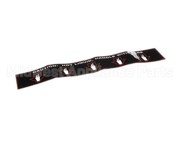 ND04AL Grindmaster Cecilware Label Hot Liquid - Gb5 S