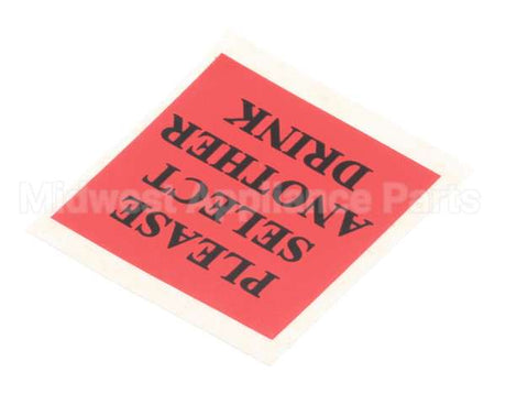 NL12AL Grindmaster Cecilware Label Select Drink