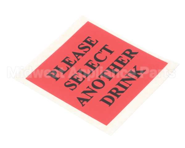 NL12AL Grindmaster Cecilware Label Select Drink
