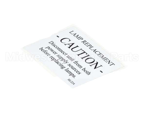 NL22AL Grindmaster Cecilware Label Caution (4) Gb8M