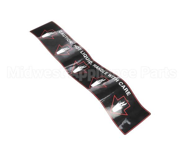 NP74AL Grindmaster Cecilware Label Caution Cup 5K Gb