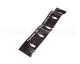 NP74AL Grindmaster Cecilware Label Caution Cup 5K Gb