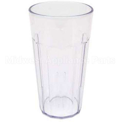 NT16152 Compatible Cambro Tumbler, Fluted16.4 Oz C Lear