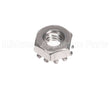 NUT276 Bki Nut, 8-32 Washered Locknut