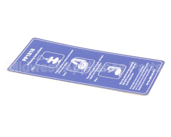 OPROPP181810 Doughpro Proluxe Overlay,Pressing Instructions,