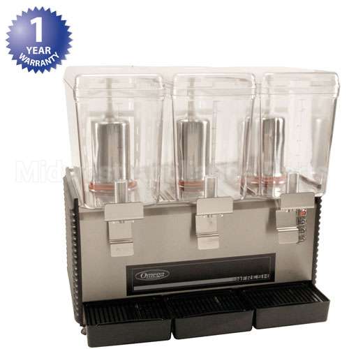 OSD30 Compatible Omega Dispenser, Drink, Triple Bowl