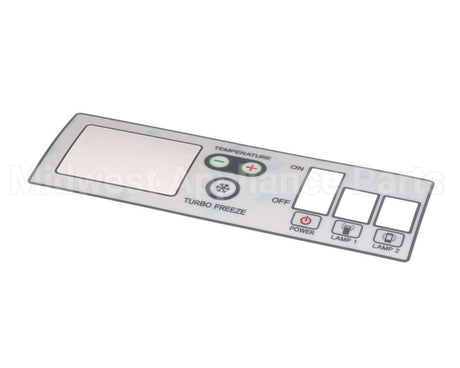 P0135C0101 Turbo Air Display Pcb Sticker Tgf-Sd For Red Switc