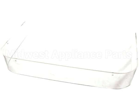 P041682FPX Hillphoenix Curved Plxg End For 12" Shelf