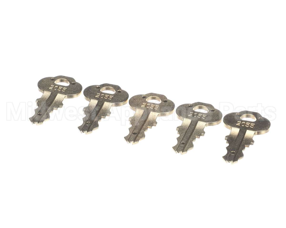 P15-398 Bradley Corporation Standard Bradley Key, Set Of 5