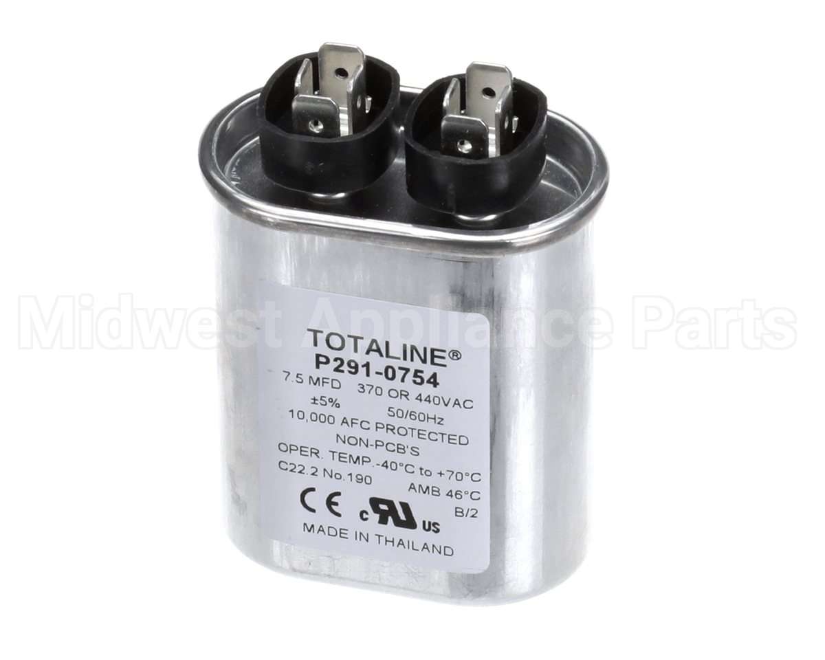 P291-0754 Carrier Run Capac 7.5 Mfd 440V Oval