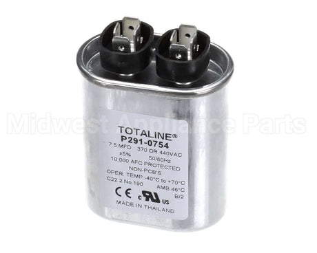 P291-0754 Carrier Run Capac 7.5 Mfd 440V Oval