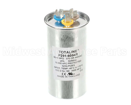 P291-6054R Carrier 60/5Mfd 440V Rnd Dual Capacitr