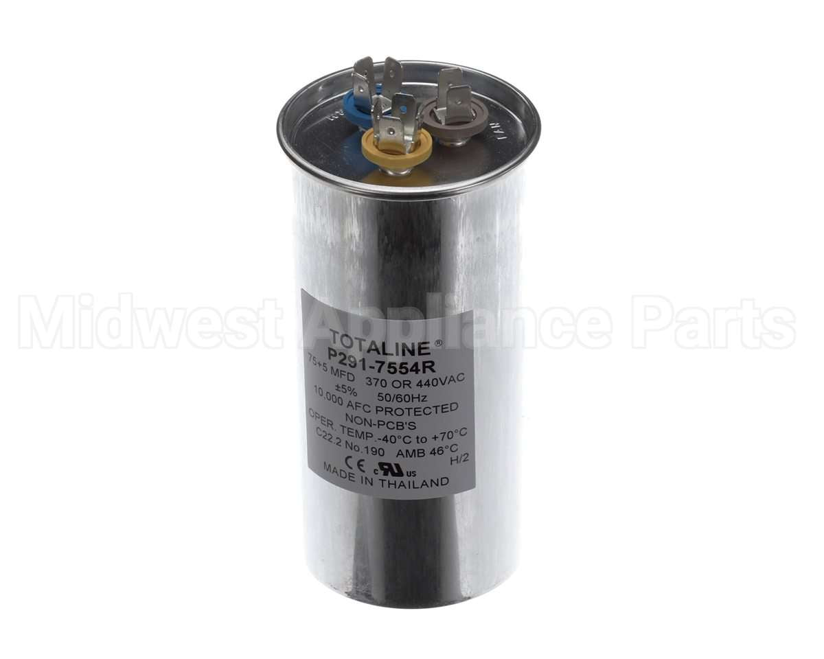 P291-7554R Bryant Payne Dual Capac 75/5 Mfd 440V Round