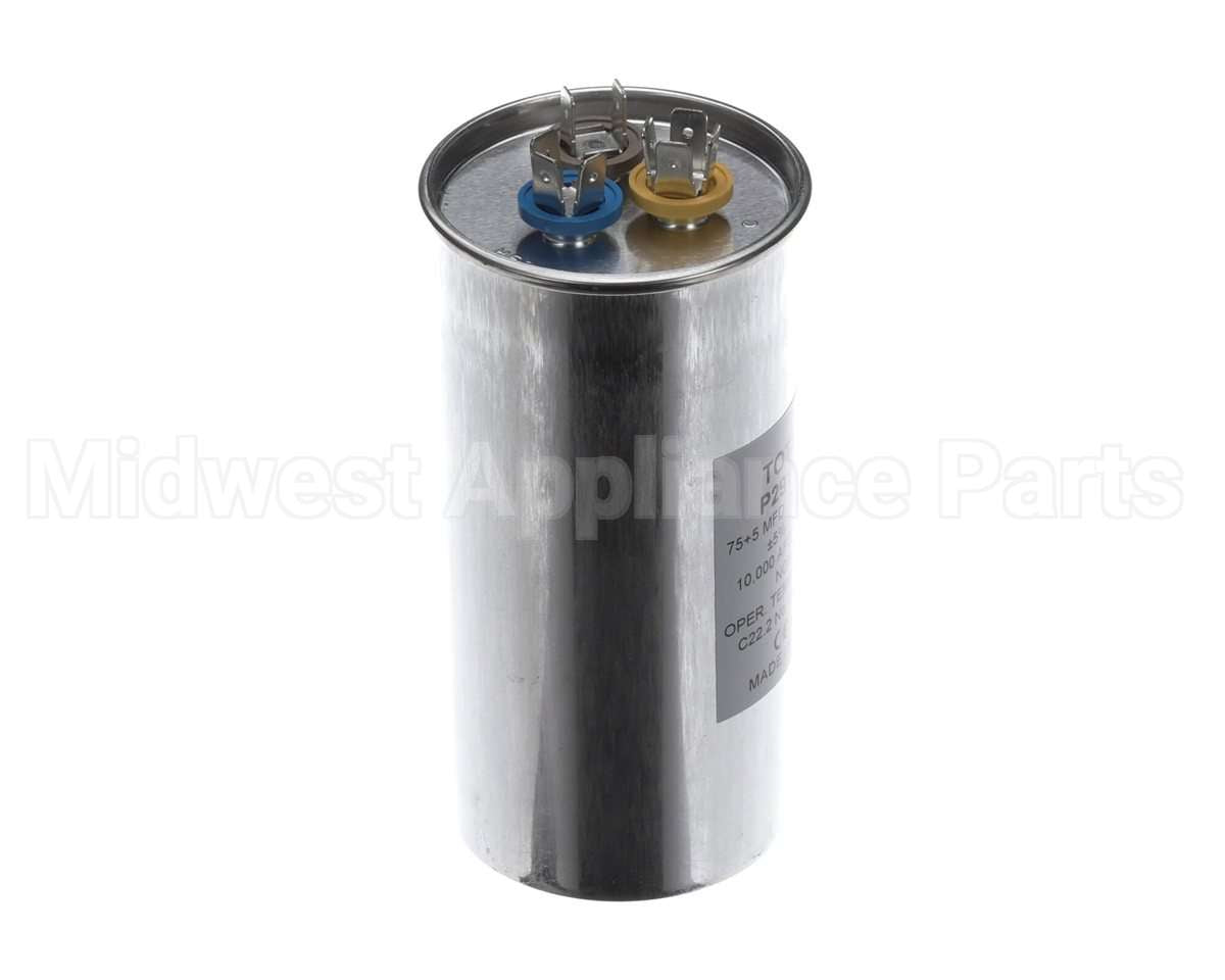 P291-7554R Carrier Dual Capac 75/5 Mfd 440V Round