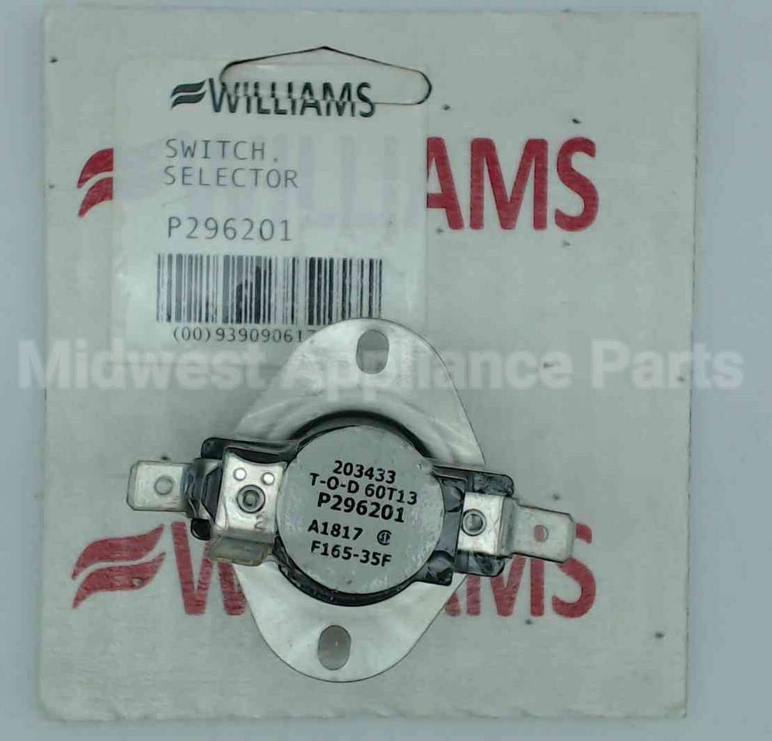 P296201 Williams Comfort Products 165F 35F Dif Switch