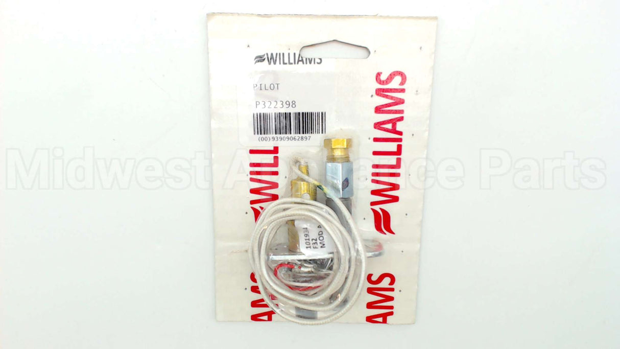 P322398 Williams Comfort Products Pilot Assembly, Powerpile Gen