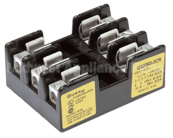 P5045792 Pitco Fuseblock,3 Post 480V 60A