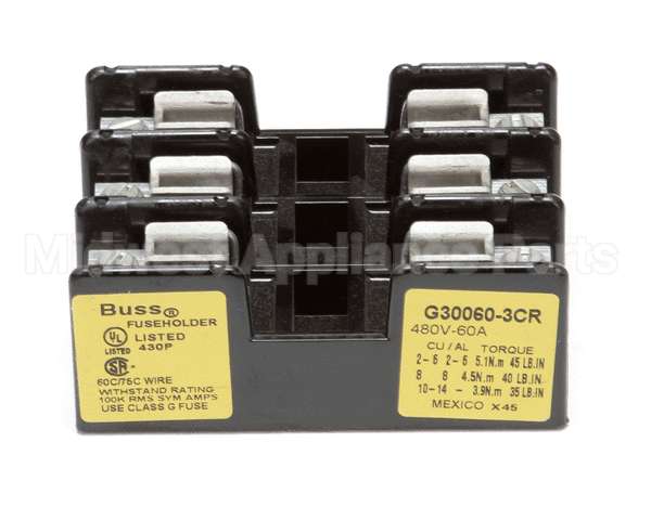 P5045792 Pitco Fuseblock,3 Post 480V 60A