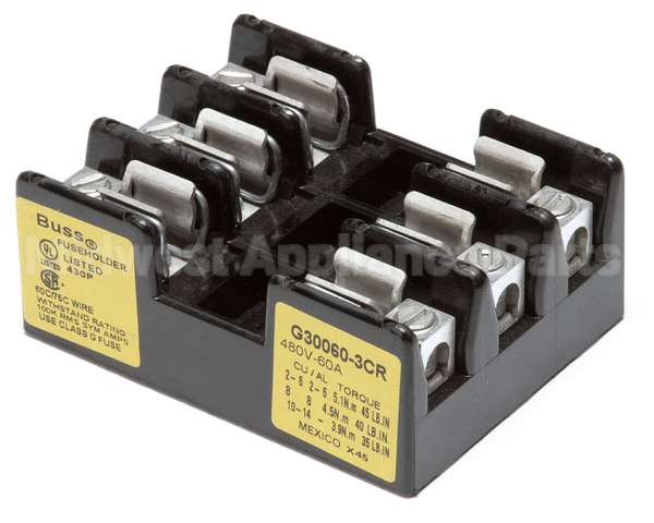 P5045792 Pitco Fuseblock,3 Post 480V 60A