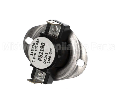 P51190 Aaon Switch Limit 100 Exp 0.75 Als