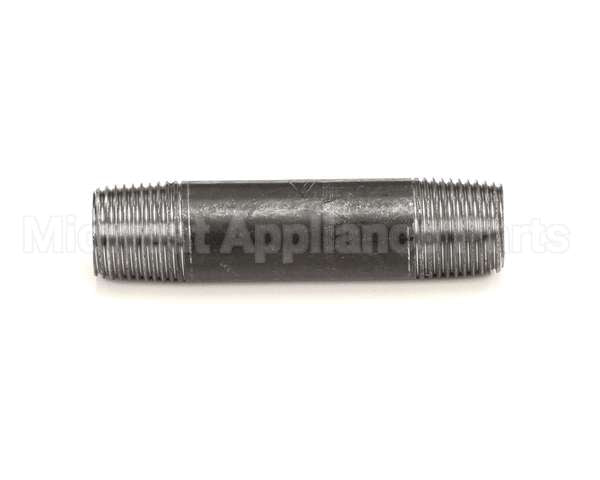 P7037096 Pitco Nipple,Black 1/2 X 3-1/2