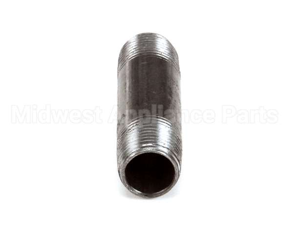 P7037305 Pitco Nipple,Black 3/8 X 2-1/2