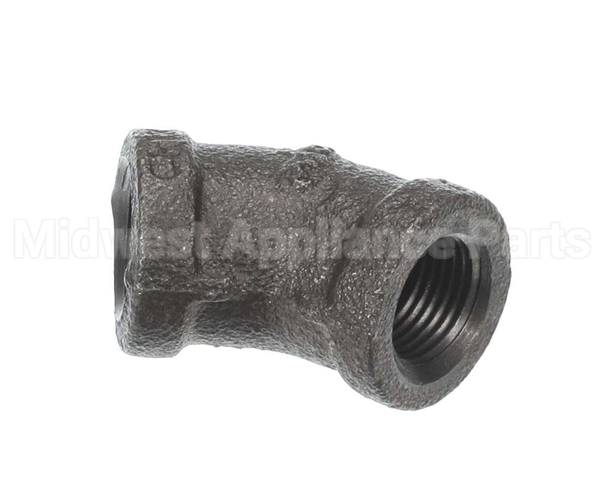 P7037720 Pitco Elbow,Blk 45 3/8