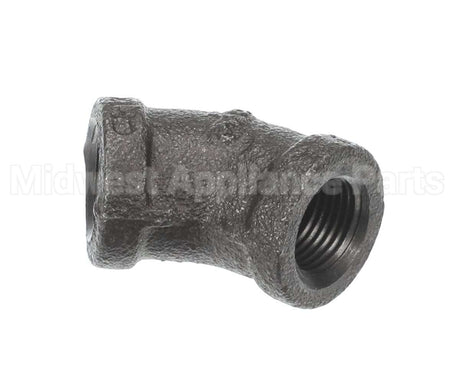 P7037720 Pitco Elbow,Blk 45 3/8