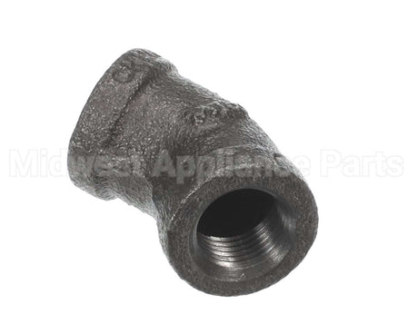 P7037720 Pitco Elbow,Blk 45 3/8