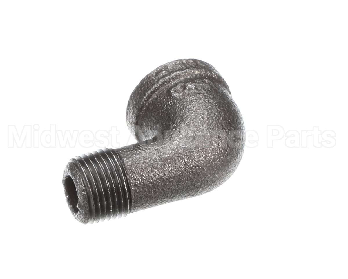 P7037752 Pitco Elbow,Blk St 90 3/8