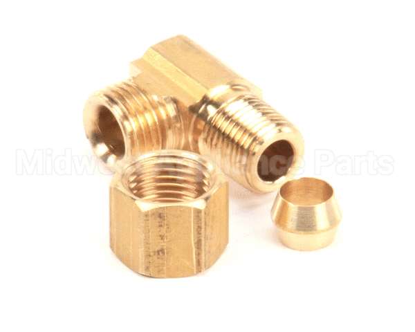 P7037797 Pitco Elbow 1/4X1/8 Brass Comp