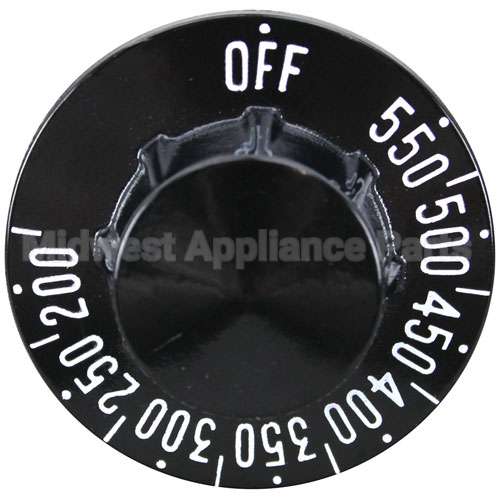 P8904-90 Compatible Pitco Dial 2-1/4 D, Off-550-200