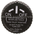 P8905-08 Compatible Pitco Knob - Pilot Safety