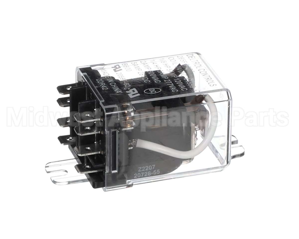P91000 Aaon 24V 5A Dpdt Plugin Relay