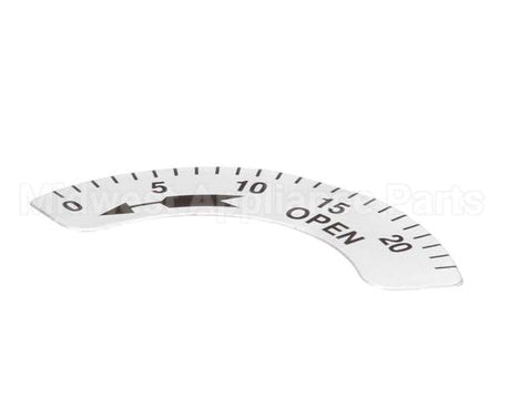 P9201-47 Middleby Eccentric Decal #C8721-01 Sdr-