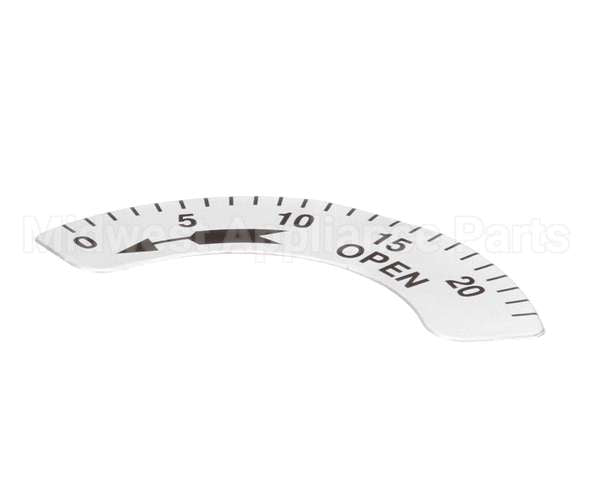 P9201-47 Middleby Eccentric Decal #C8721-01 Sdr-