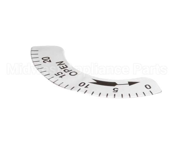 P9201-47 Middleby Eccentric Decal #C8721-01 Sdr-