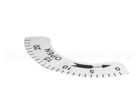 P9201-47 Middleby Eccentric Decal #C8721-01 Sdr-