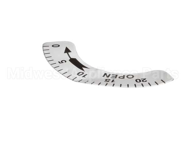 P9201-48 Middleby Eccentric Decal #C8721-02 Sdr-