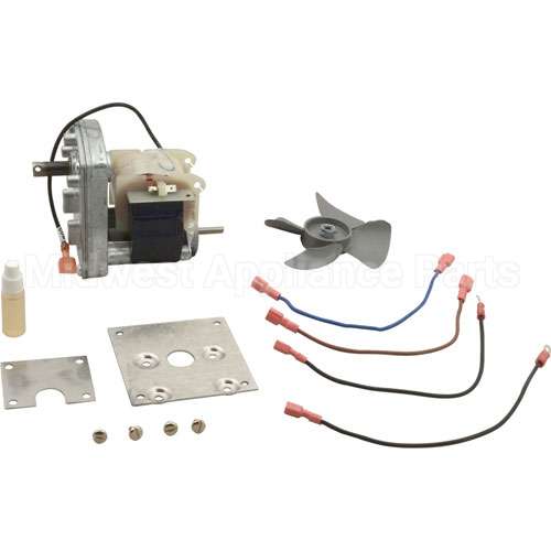 PC87-037S Compatible Prince Castle Motor 200/240 W/Mnt Brkt/Fan