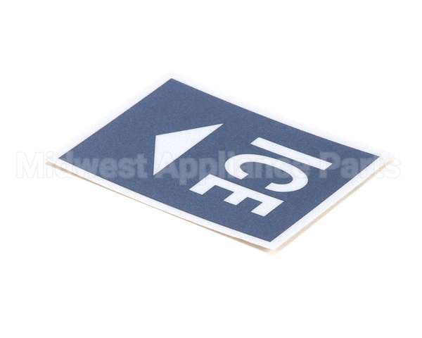 PD502622 Follett Label,Ice Disp Cvr Lvr