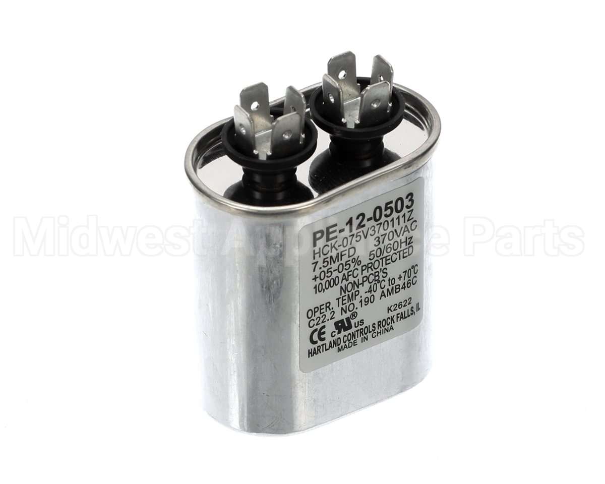 PE-12-0503 Enviro-Tec Capac 7.5 Mfd 370V Oval