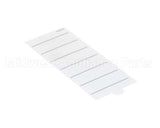 PE-25740 Alto Shaam Panel,Overlay,Insert,Menu Card