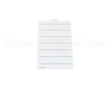 PE-25740 Alto Shaam Panel,Overlay,Insert,Menu Card