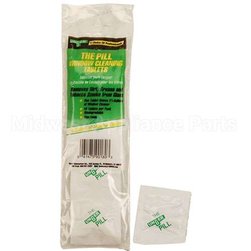 PL100 Compatible Unger Enterprises Cleaner, Window, Tablets, 10-Pk