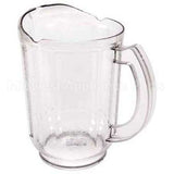 PL60CW135 Compatible Cambro Pitcher 60 Oz Plst-135 Hammered/Clear
