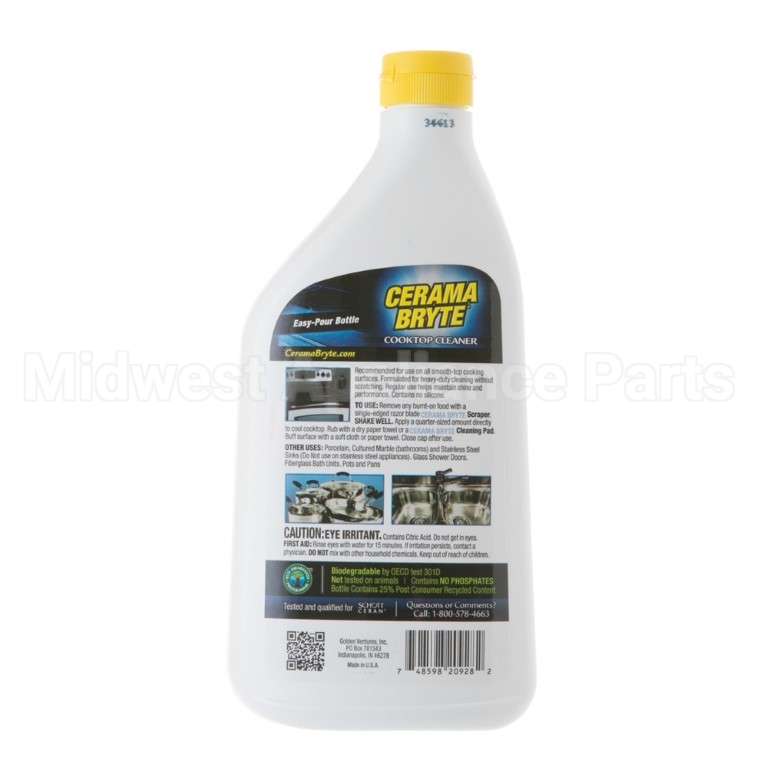 PM10X310 GE Cerama Bryte Cooktop Cleaner 28 Oz