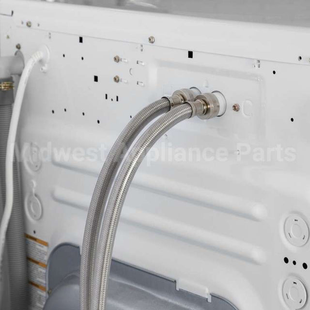 PM14X10005 GE Universal 4' Ss Inlet Hoses - 2 Pack